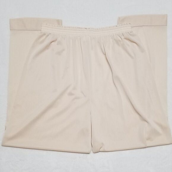 𝅺VINTAGE 60s JCPENNEY ILGWU Cream Brown Pajama Set - Picture 5 of 10